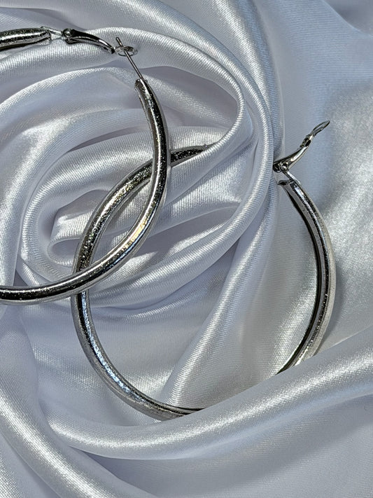 Brinco Argola Clássica Brilhante