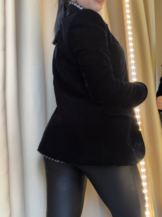 Blazer de Veludo Anay