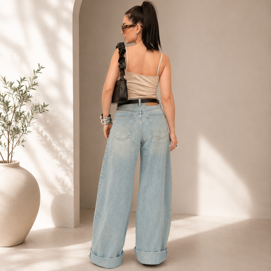 Calça Jeans Ballon Lumière