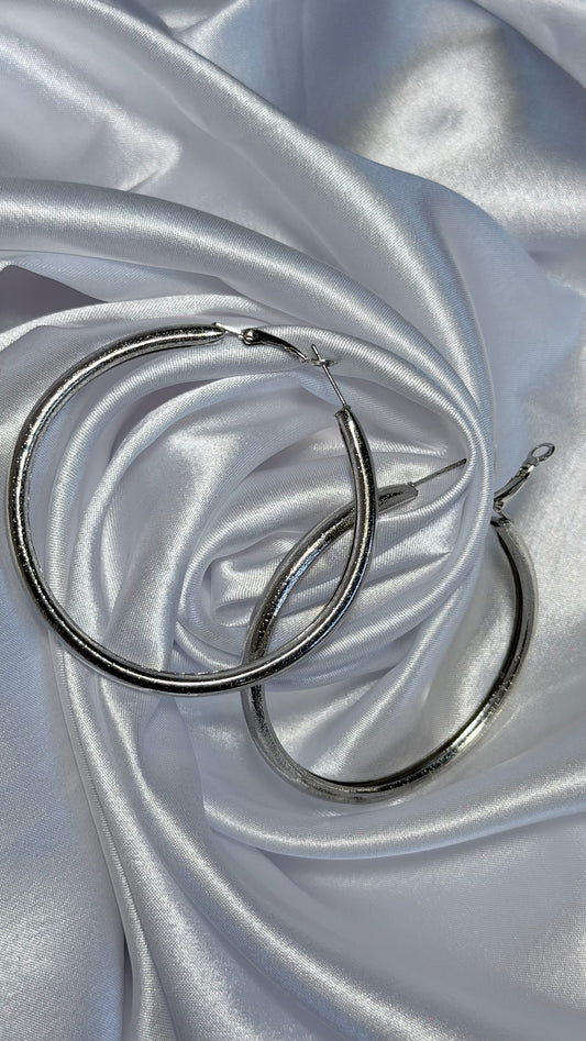 Brinco Argola Clássica Brilhante