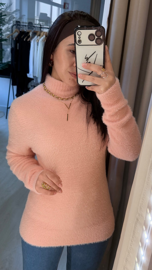 Blusa de Pelinhos Rosa