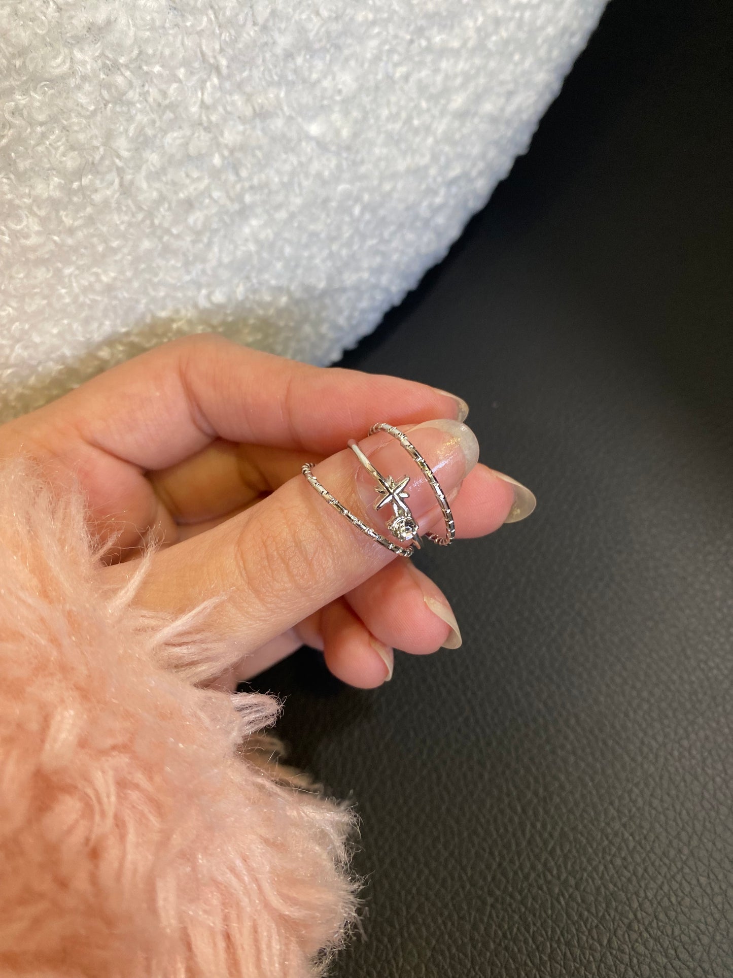 Anéis Minimalistas - Conjunto