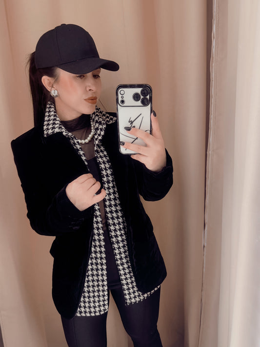 Blazer de Veludo Anay