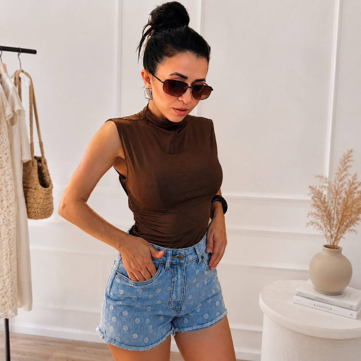Blusa Gola Alta