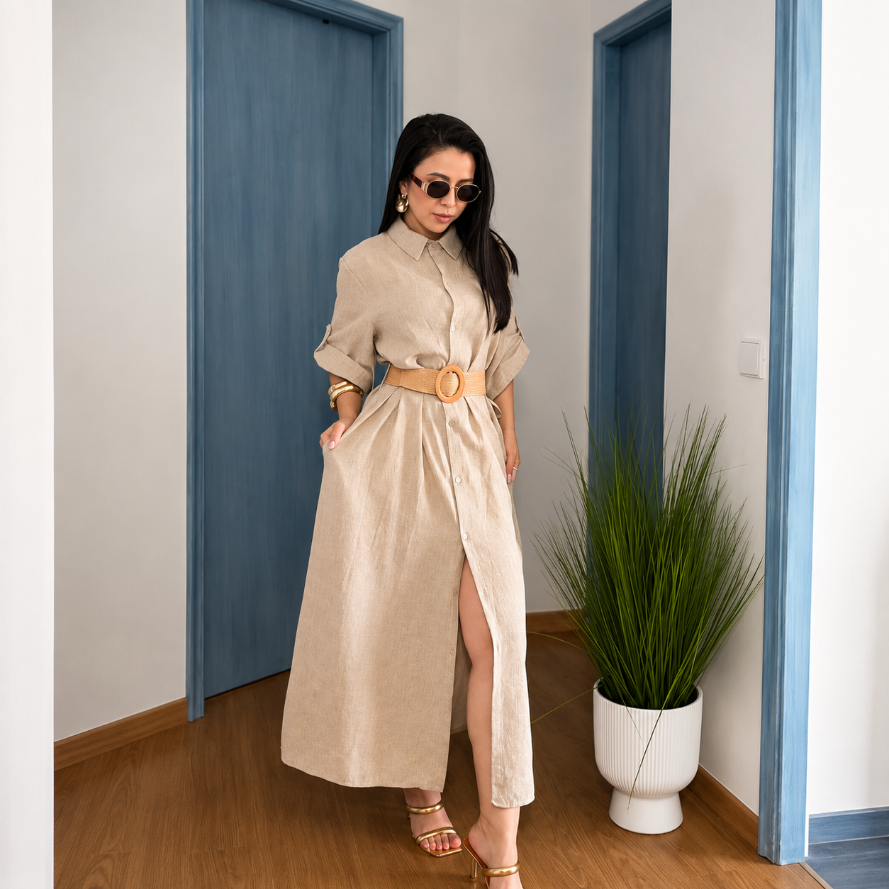 Vestido Camiseiro Siena