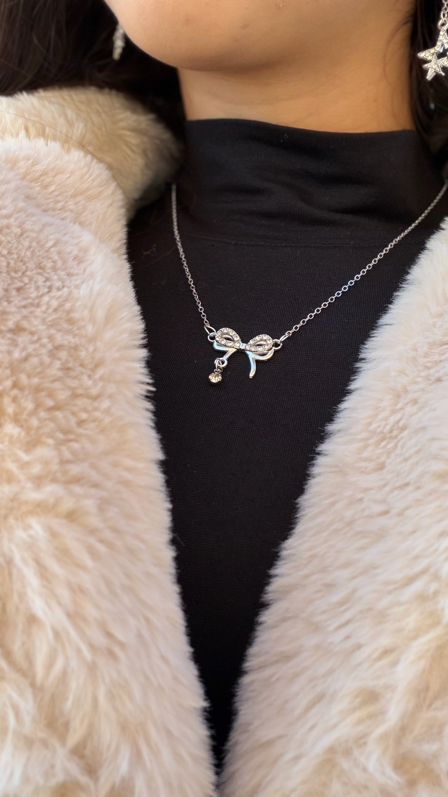 Colar de Laço Prata