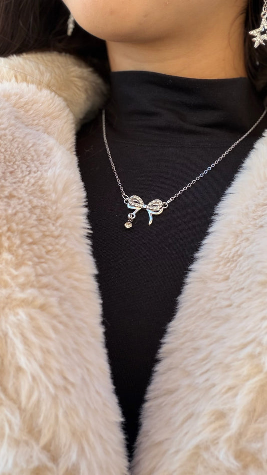 Colar de Laço Prata