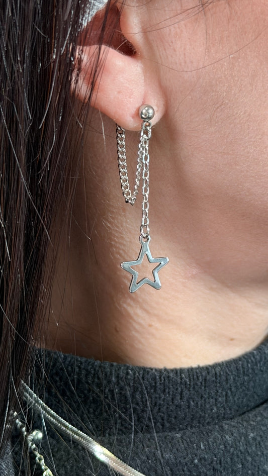 Brincos de Estrela Cadente