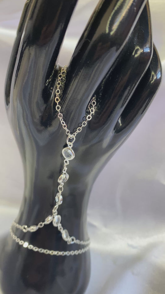 Anel Bracelete - Prata